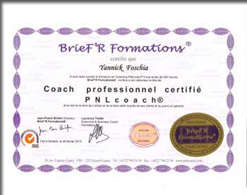 Diplome de coaching